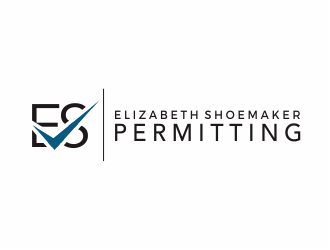 Elizabeth Shoemaker Permitting logo design by kimora