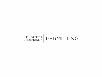 Elizabeth Shoemaker Permitting logo design by ammad