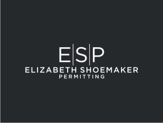Elizabeth Shoemaker Permitting logo design by bricton