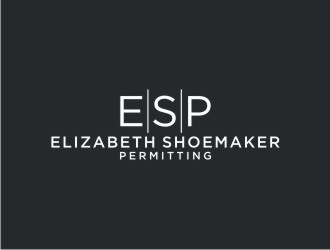 Elizabeth Shoemaker Permitting logo design by bricton