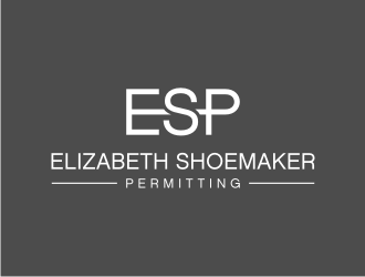 Elizabeth Shoemaker Permitting logo design by Landung