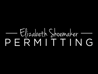 Elizabeth Shoemaker Permitting logo design by jm77788