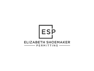 Elizabeth Shoemaker Permitting logo design by ndaru
