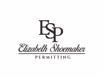Elizabeth Shoemaker Permitting logo design by Louseven