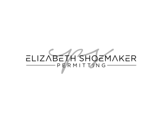 Elizabeth Shoemaker Permitting logo design by nurul_rizkon