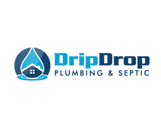 Drip Drop Plumbing & Septic logo design by akilis13