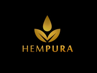 HEMPURA logo design by nikkl