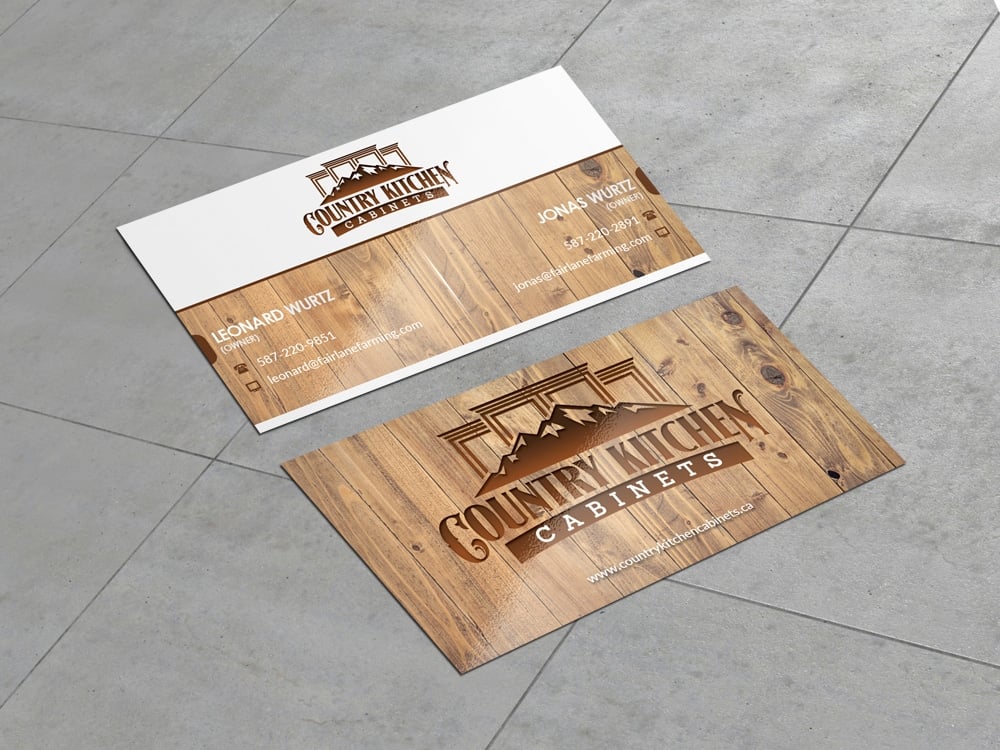 Country Kitchen Cabinets logo design by aamir