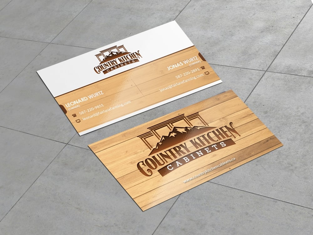 Country Kitchen Cabinets logo design by aamir