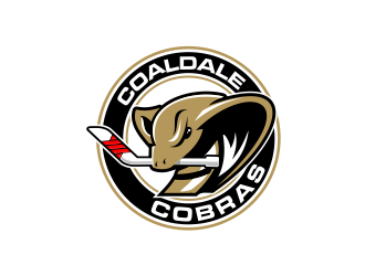 Coaldale Cobras logo design by evdesign
