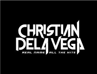 DJ Christian Dela Vega logo design by REDCROW