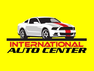 International Auto Center logo design by aRBy