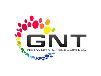 GNT Network & Telecom LLC logo design by hole
