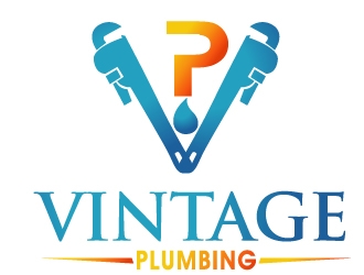 Vintage Plumbing logo design by PMG