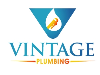 Vintage Plumbing logo design by PMG