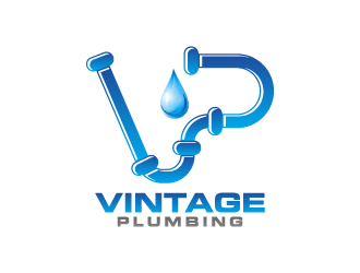 Vintage Plumbing logo design by torresace