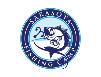 Sarasota Fishing Camp logo design by dchris
