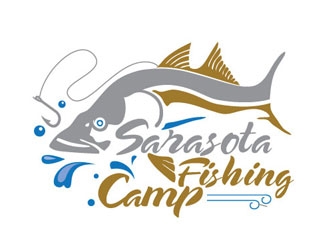 Sarasota Fishing Camp logo design by LogoInvent
