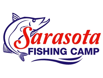 Sarasota Fishing Camp logo design by PMG