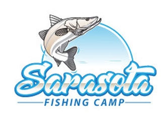 Sarasota Fishing Camp logo design by kingfisher