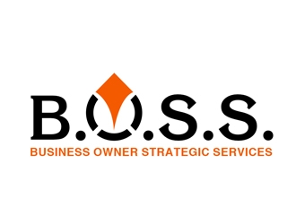 Business Owner Strategic Services  or (B.O.S.S.) logo design by Roma
