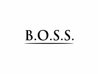 Business Owner Strategic Services  or (B.O.S.S.) logo design by agus