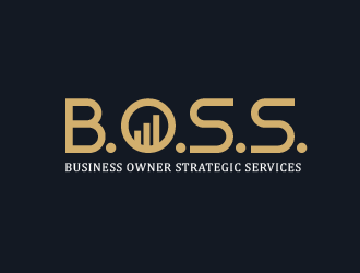 Business Owner Strategic Services  or (B.O.S.S.) logo design by BeDesign