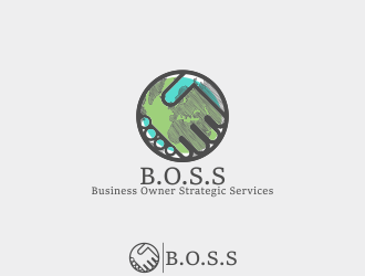 Business Owner Strategic Services  or (B.O.S.S.) logo design by arddesign
