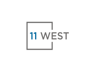 11 West logo design by rief