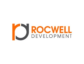 Rocwell Development logo design by pixalrahul