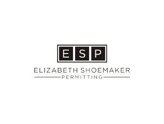Elizabeth Shoemaker Permitting logo design by Diponegoro_