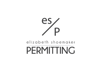 Elizabeth Shoemaker Permitting logo design by akupamungkas