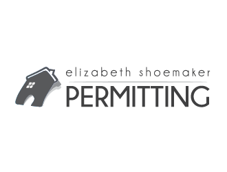 Elizabeth Shoemaker Permitting logo design by akupamungkas