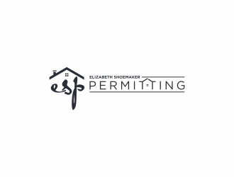 Elizabeth Shoemaker Permitting logo design by ammad