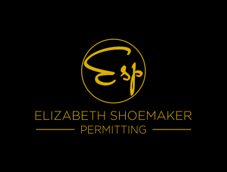 Elizabeth Shoemaker Permitting logo design by cahyobragas