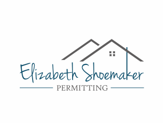 Elizabeth Shoemaker Permitting logo design by Louseven