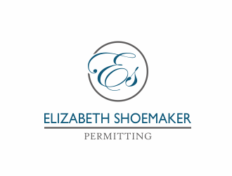 Elizabeth Shoemaker Permitting logo design by Louseven