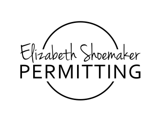 Elizabeth Shoemaker Permitting logo design by cintoko