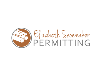Elizabeth Shoemaker Permitting logo design by cintoko