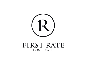 First Rate Home Loans logo design by logitec
