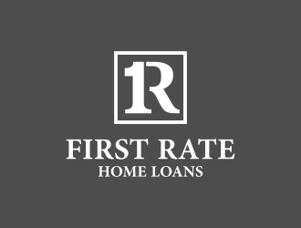 First Rate Home Loans Logo Design