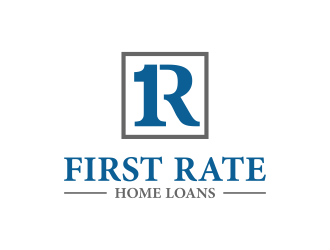 First Rate Home Loans logo design by LOVECTOR