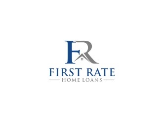 First Rate Home Loans logo design by bricton