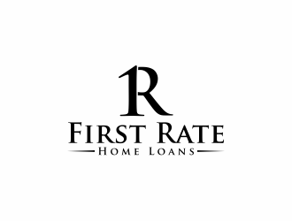 First Rate Home Loans logo design by hopee
