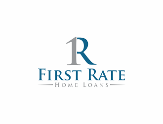 First Rate Home Loans logo design by hopee