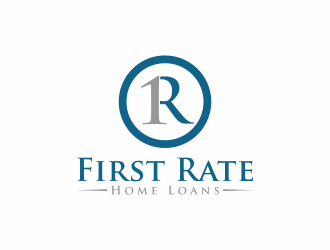 First Rate Home Loans logo design by hopee