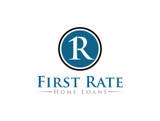 First Rate Home Loans logo design by hopee