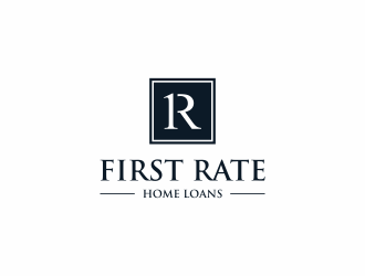 First Rate Home Loans logo design by haidar