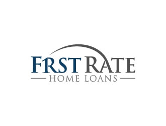 First Rate Home Loans logo design by pixalrahul