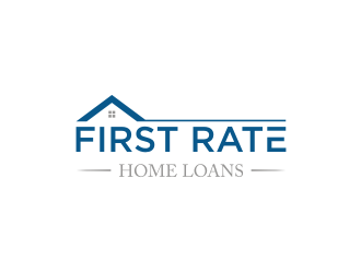 First Rate Home Loans logo design by vostre